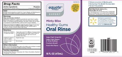 Principal Display Panel (Equate Healthy Gums)